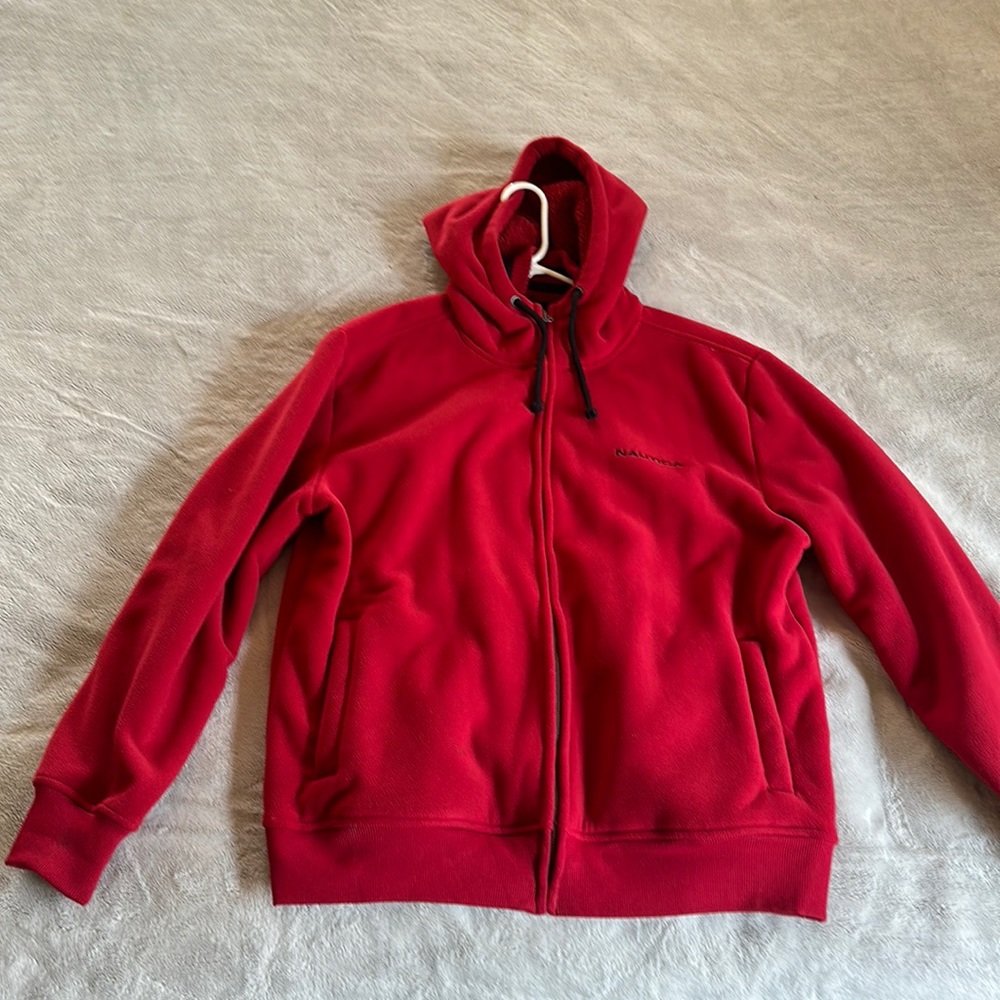 Mens Nautica fleece Jacket size XL